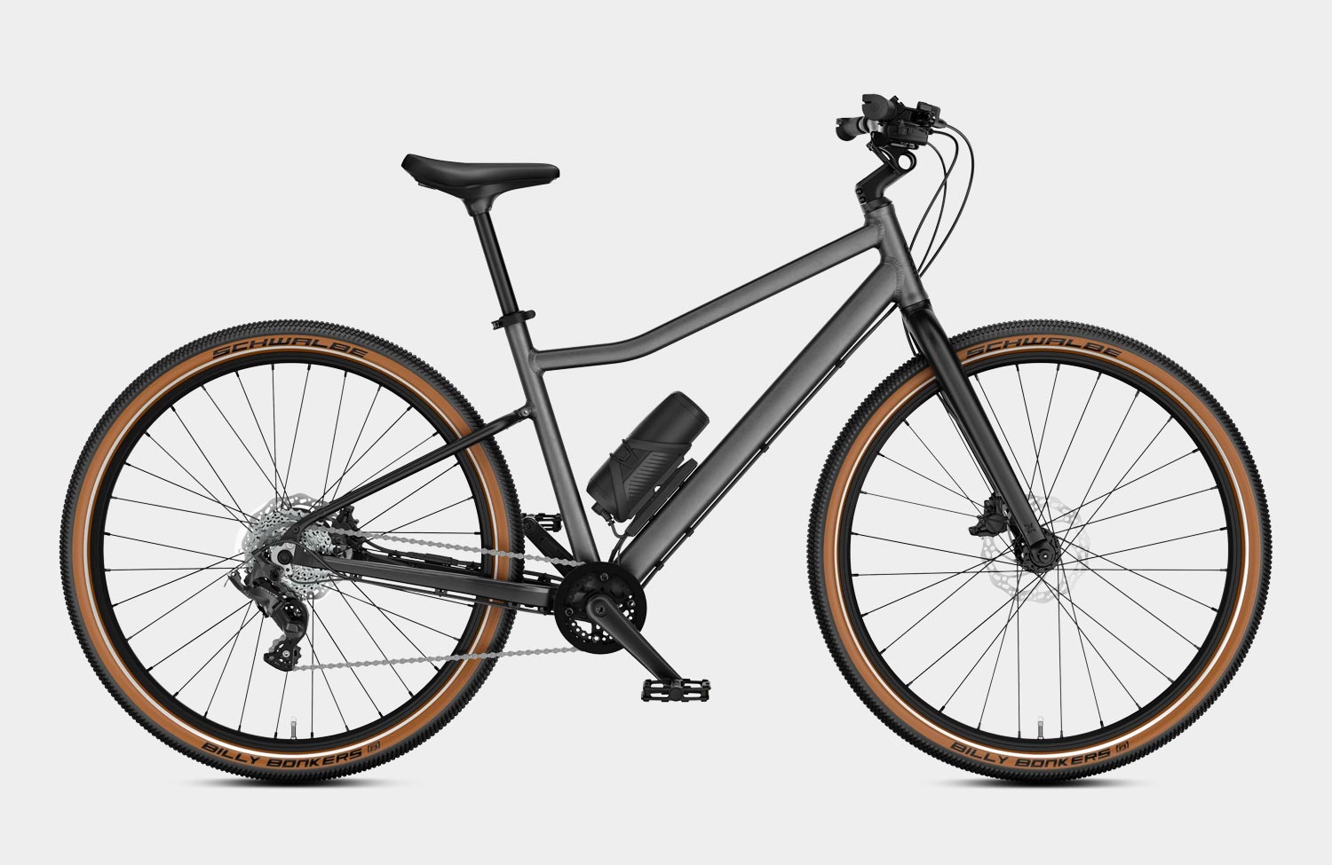 Woom Explore e: Für Schule, Trails und Touren – das Alltags-E-Bike für Kids 1 Woom Explore e Kinder E Bike graphite grey
